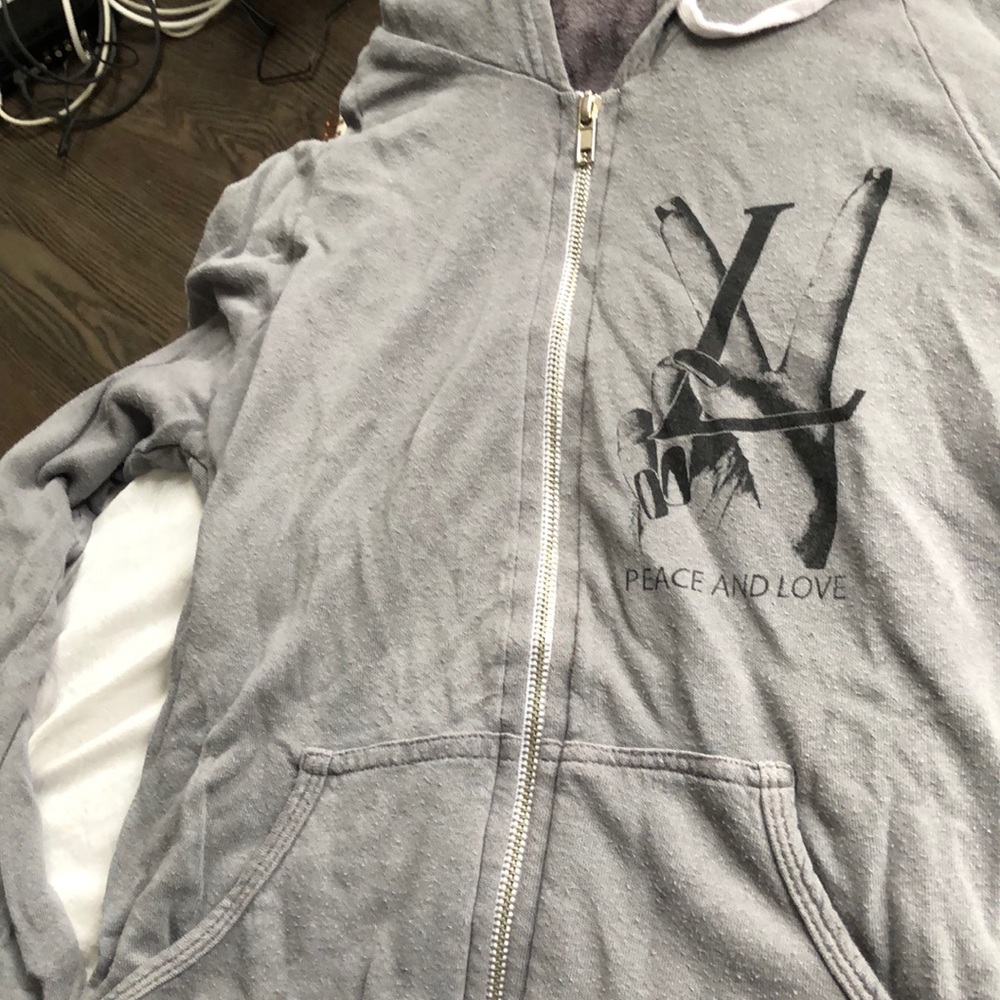 Lauren moshi zip up sweatshirt